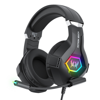 Dynamic RGB Wired Gaming Headset with In-Line Control