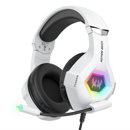 Dynamic RGB Wired Gaming Headset with In-Line Control