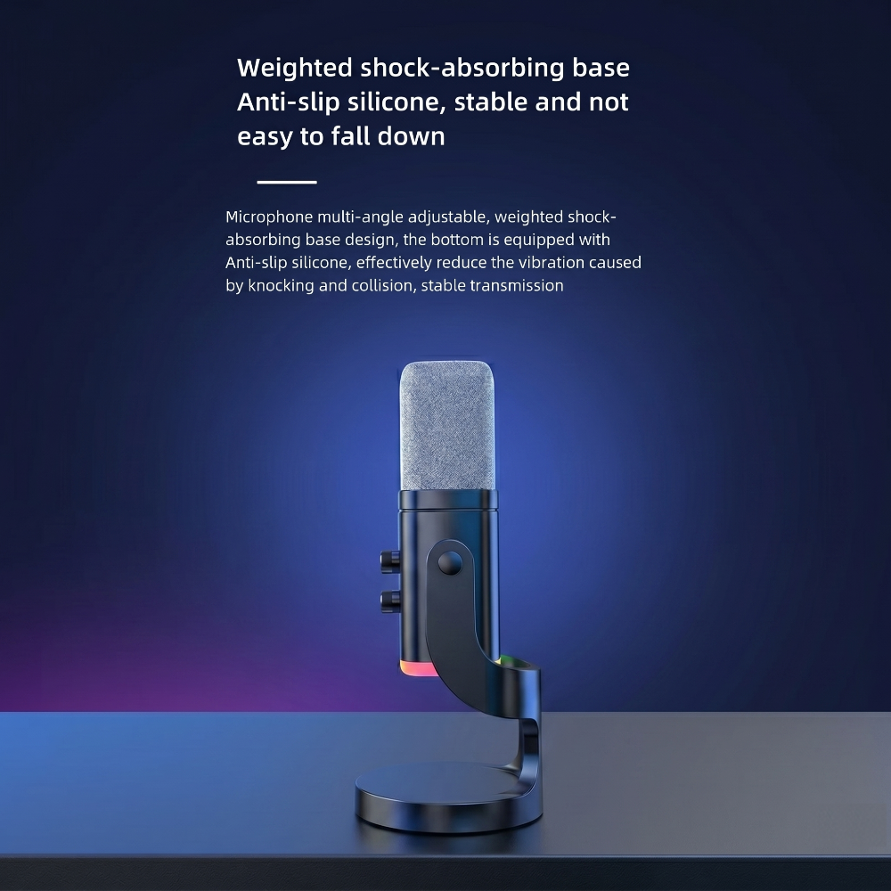 Dual-Mode RGB Dynamic Microphone