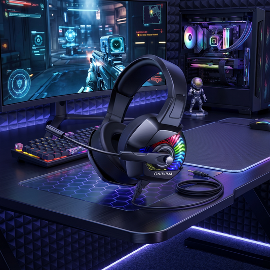 7.1 Surround RGB Gaming Headset with Noise Cancelling Mic