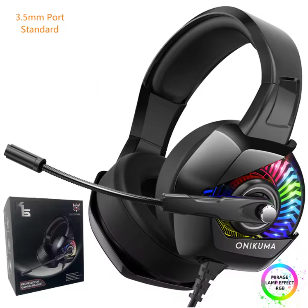 7.1 Surround RGB Gaming Headset with Noise Cancelling Mic