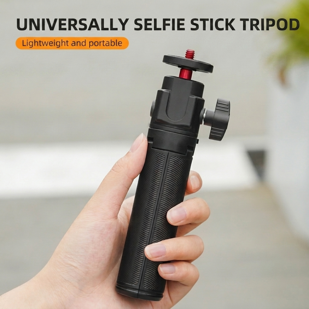 Versatile 2-in-1 Extendable Selfie Stick Tripod