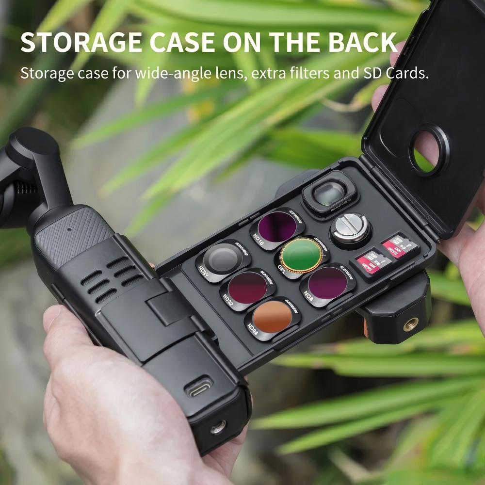 Multi-Functional Extended Handle Bracket for Osmo Pocket 3 & 4