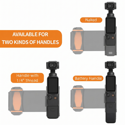 Multi-Functional Extended Handle Bracket for Osmo Pocket 3 & 4