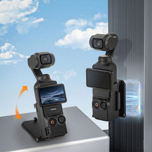 Adjustable Magnetic Desktop Bracket Mount Base Compatible for Osmo Pocket 3 & 4