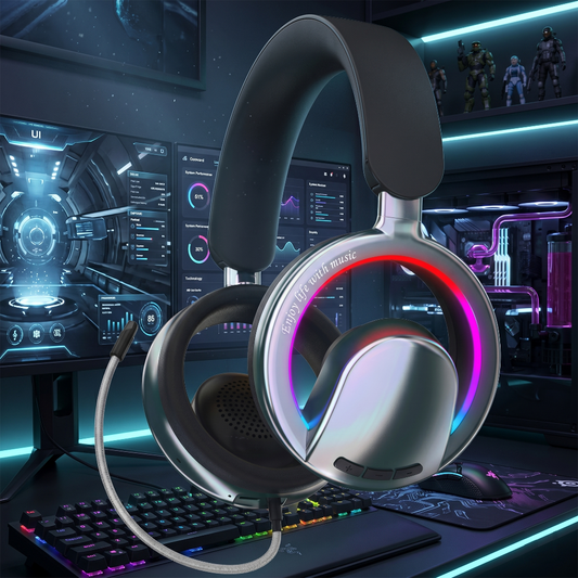 RGB Open-Ear Wireless Gaming Headset