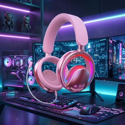 RGB Open-Ear Wireless Gaming Headset