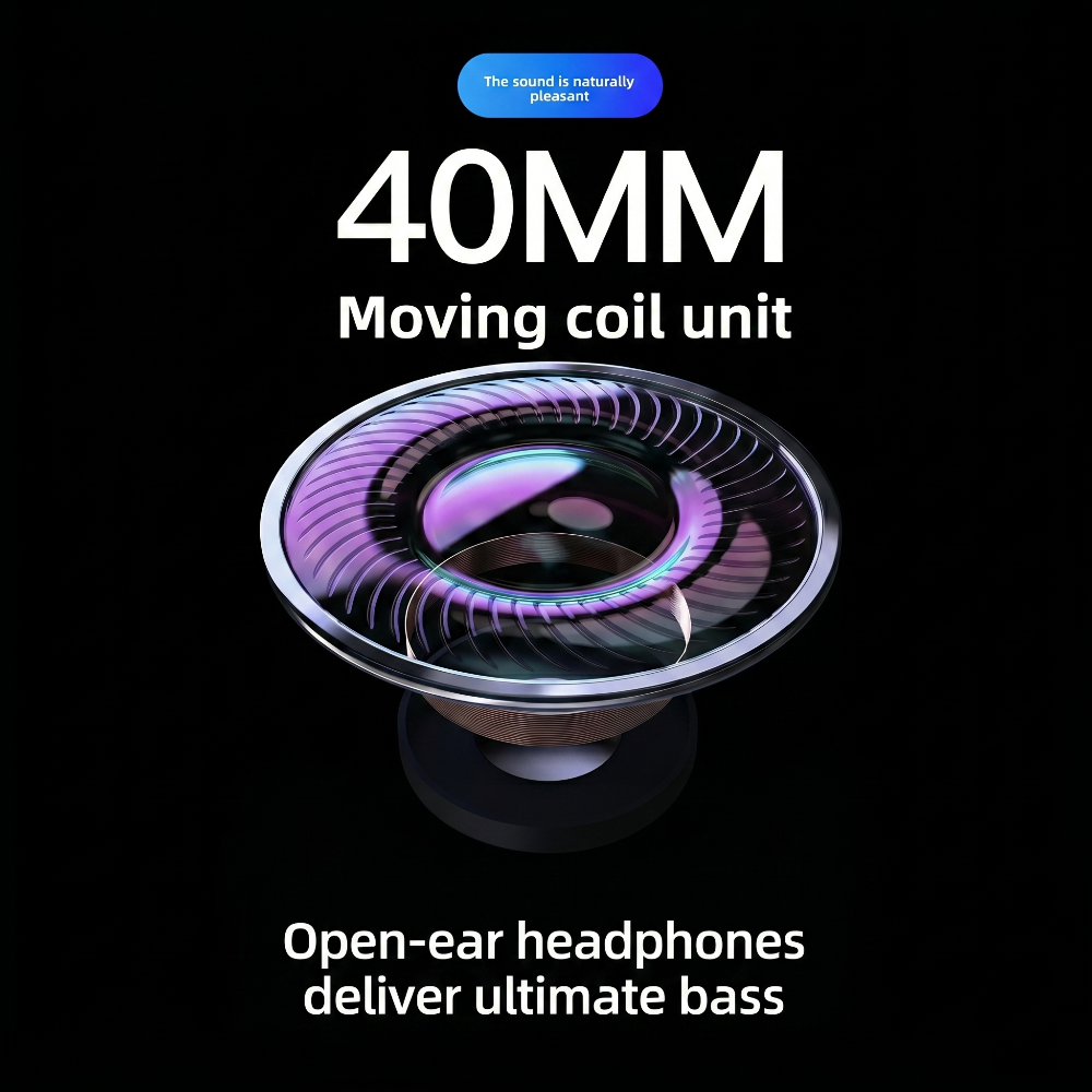 RGB Open-Ear Wireless Gaming Headset