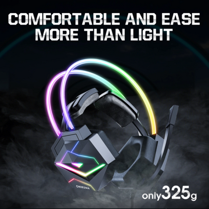 RGB Immersive Wired Gaming Headset with 7.1 Surround Sound