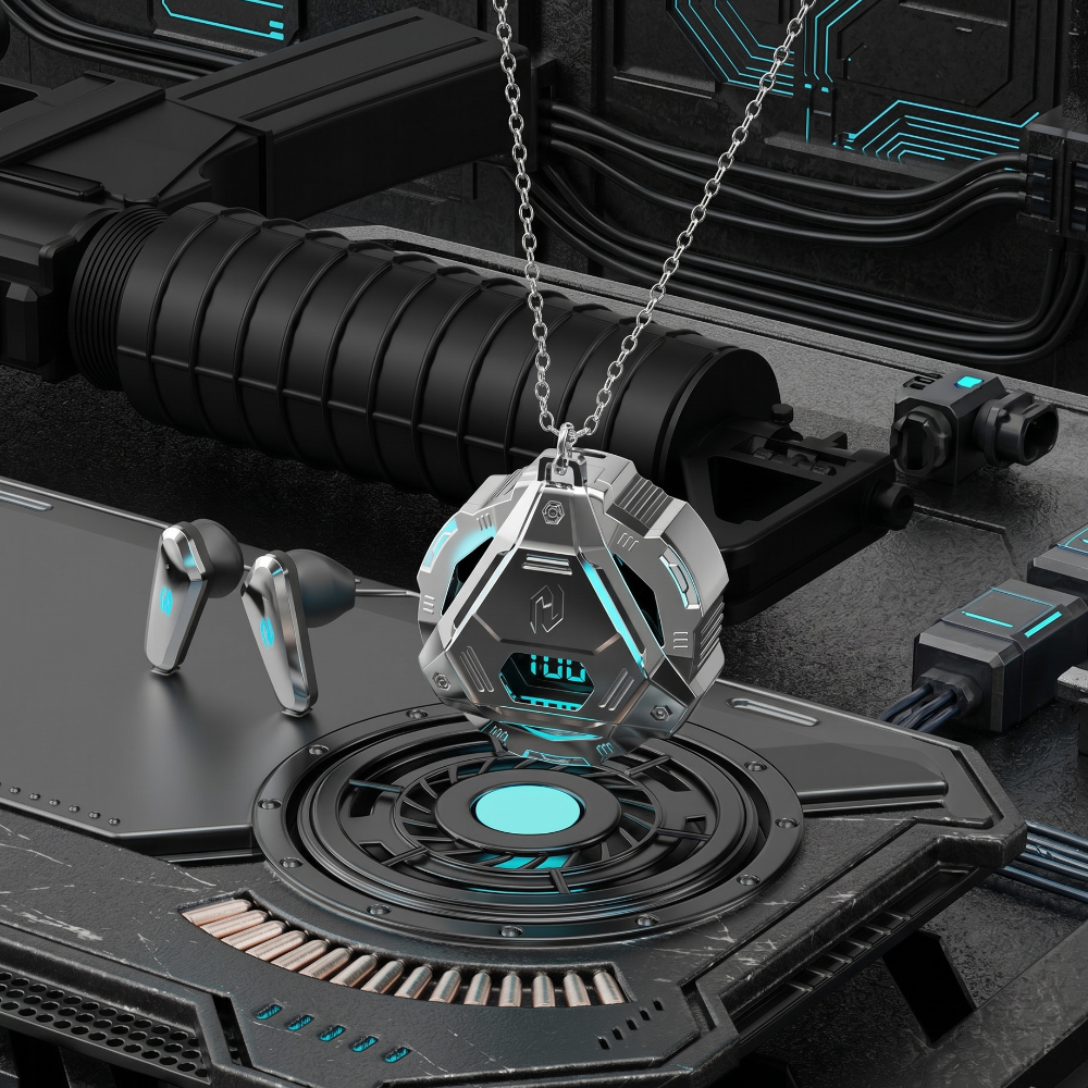 Mecha Style In-Ear Gaming Bluetooth Earphones
