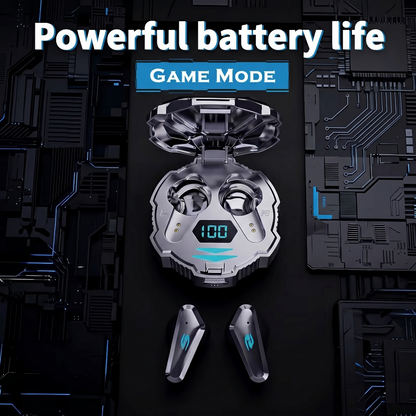 Mecha Style In-Ear Gaming Bluetooth Earphones