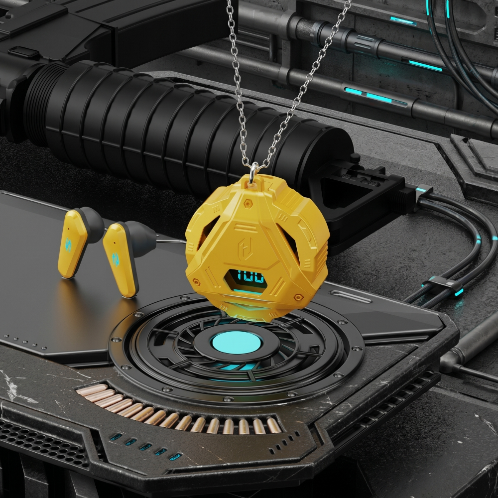 Mecha Style In-Ear Gaming Bluetooth Earphones