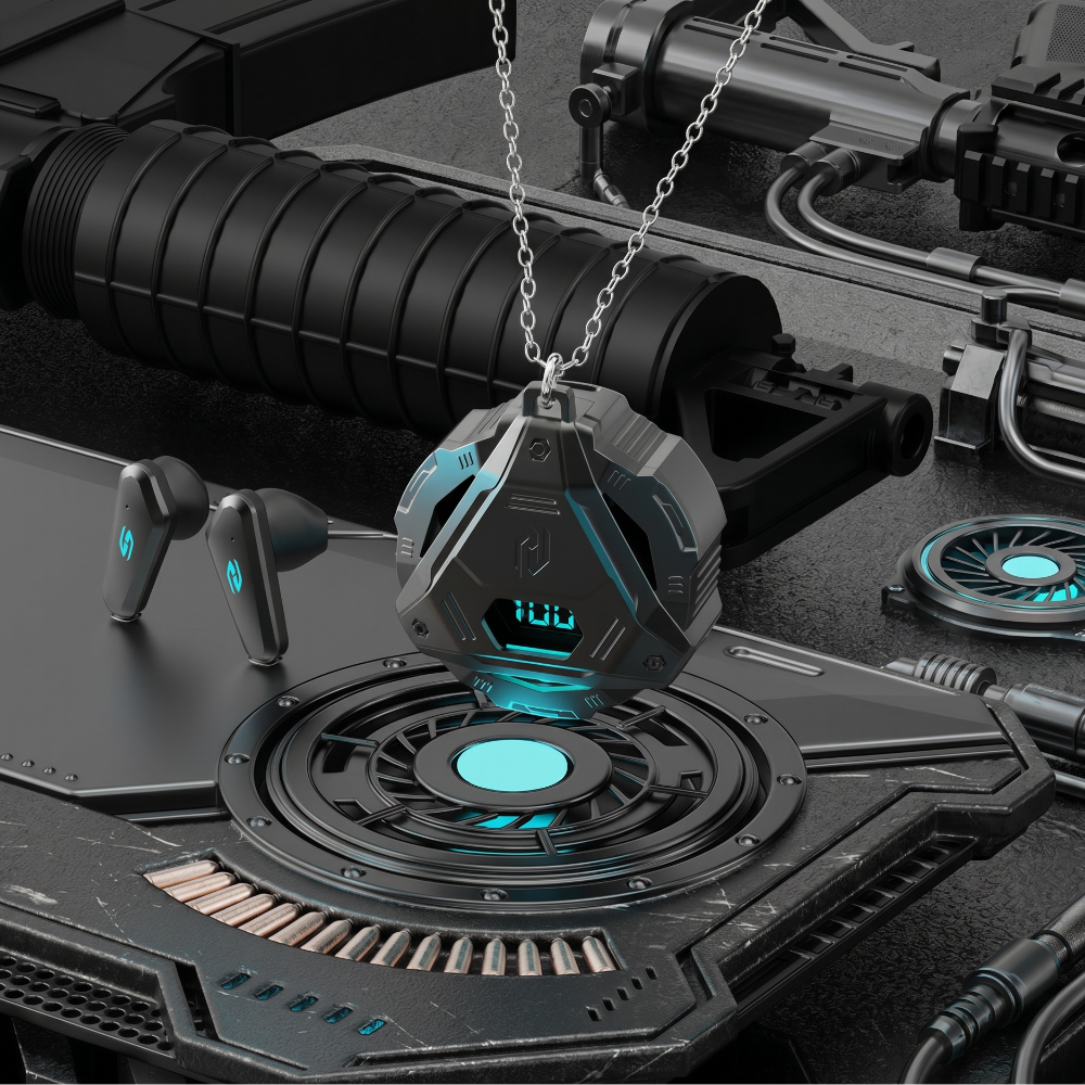 Mecha Style In-Ear Gaming Bluetooth Earphones