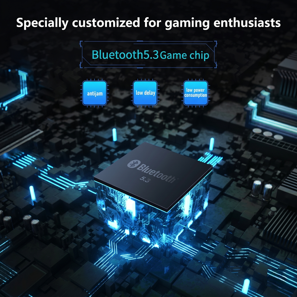 Mecha Style In-Ear Gaming Bluetooth Earphones