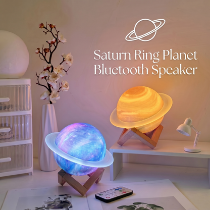 Saturn Ring Planet Bluetooth Speaker