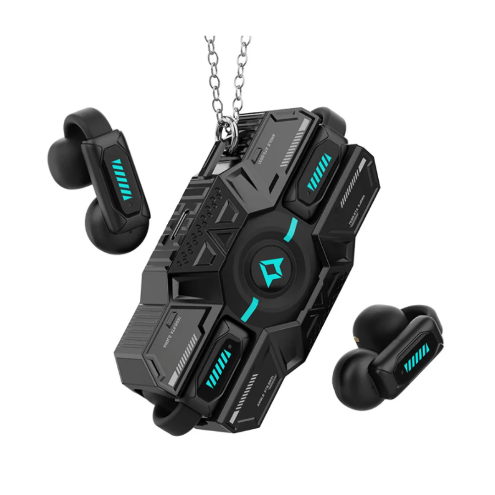 Bluetooth 5.4 Low Latency Gaming Earbuds with Breathing Light