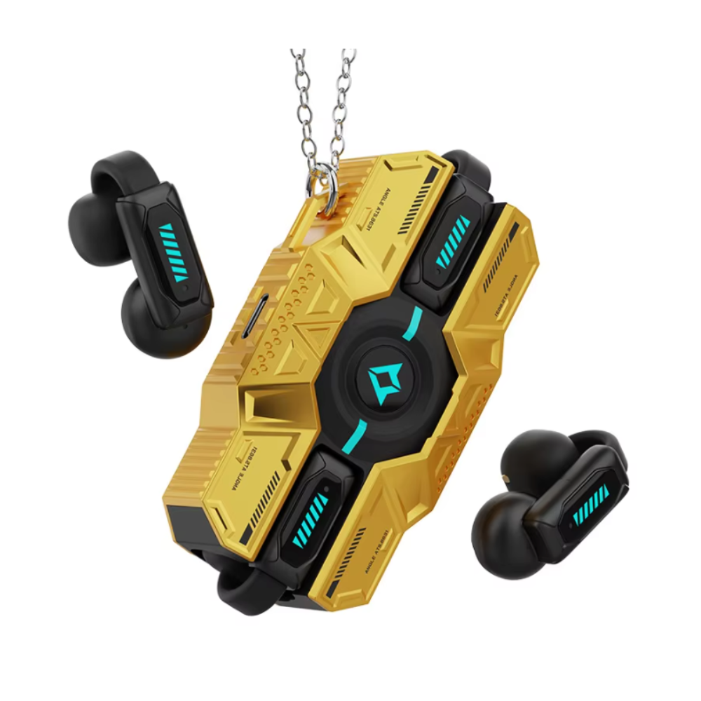 Bluetooth 5.4 Low Latency Gaming Earbuds with Breathing Light