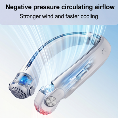 360° Tilting Bladeless Neck Fan Portable Air Cooler