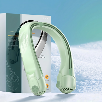 360° Tilting Bladeless Neck Fan Portable Air Cooler
