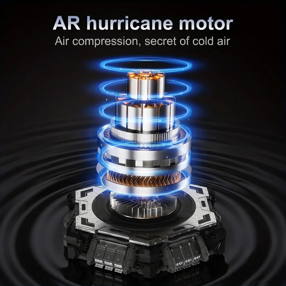 360° Tilting Bladeless Neck Fan Portable Air Cooler
