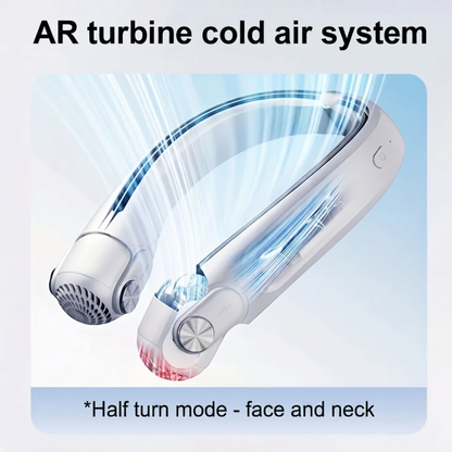 360° Tilting Bladeless Neck Fan Portable Air Cooler