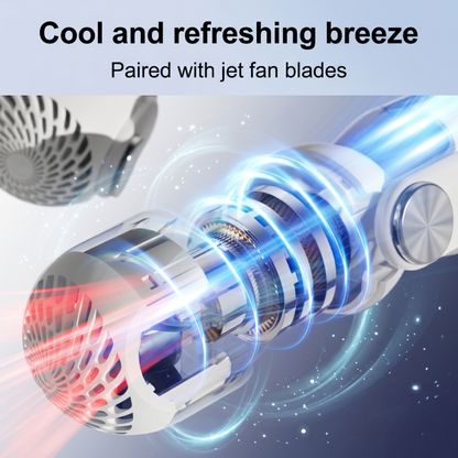 360° Tilting Bladeless Neck Fan Portable Air Cooler
