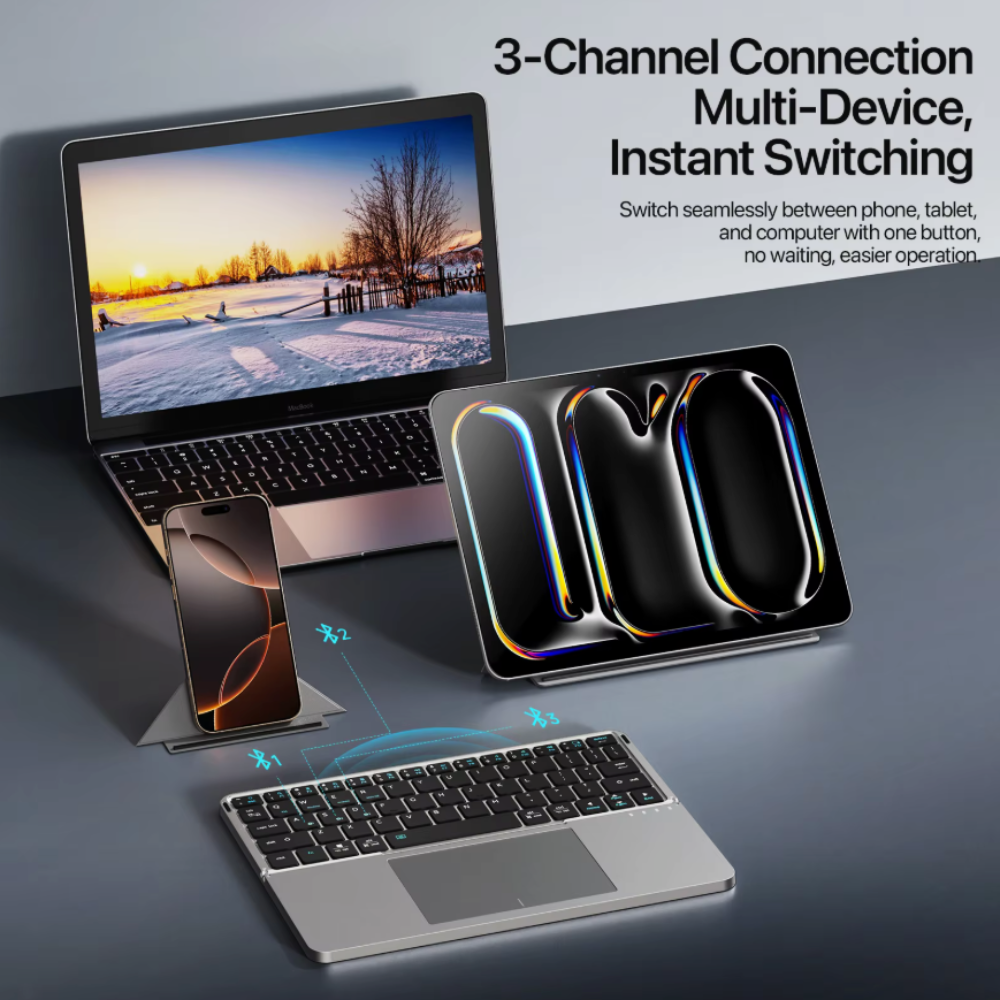 3 PCS Nomad Elite Wireless Keyboard Mobile Office Set