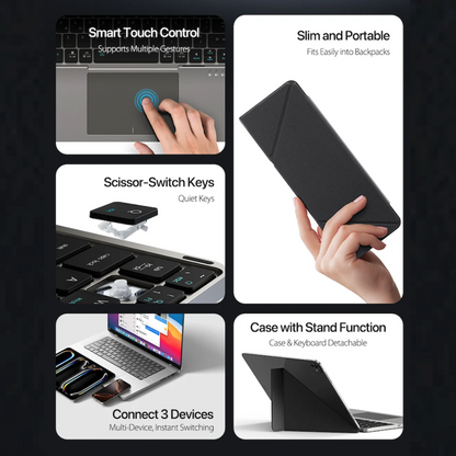 3 PCS Nomad Elite Wireless Keyboard Mobile Office Set