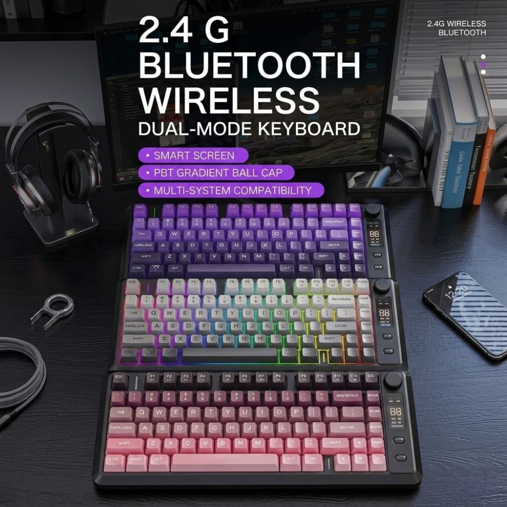 Onetify 3 PCS Gaming Keyboard, RGB mouse and Headphone Bundle Set