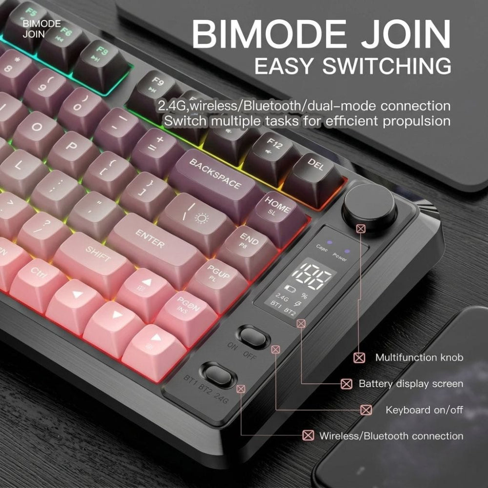 Onetify 3 PCS Gaming Keyboard, RGB mouse and Headphone Bundle Set