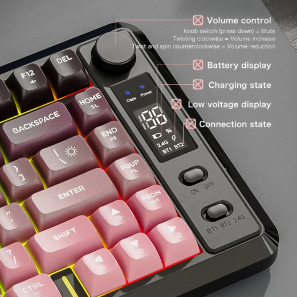 Onetify 3 PCS Gaming Keyboard, RGB mouse and Headphone Bundle Set