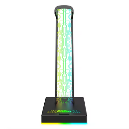 GlowHold RGB: 10-Effect Gaming Headset Stand