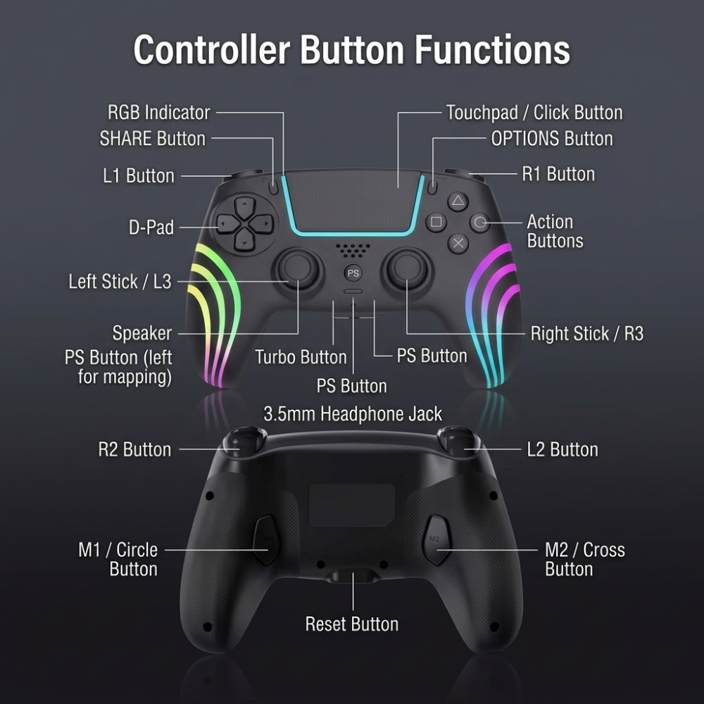 Dragon Vibe RGB Ultimate 3 PCS Set Gaming Bundle