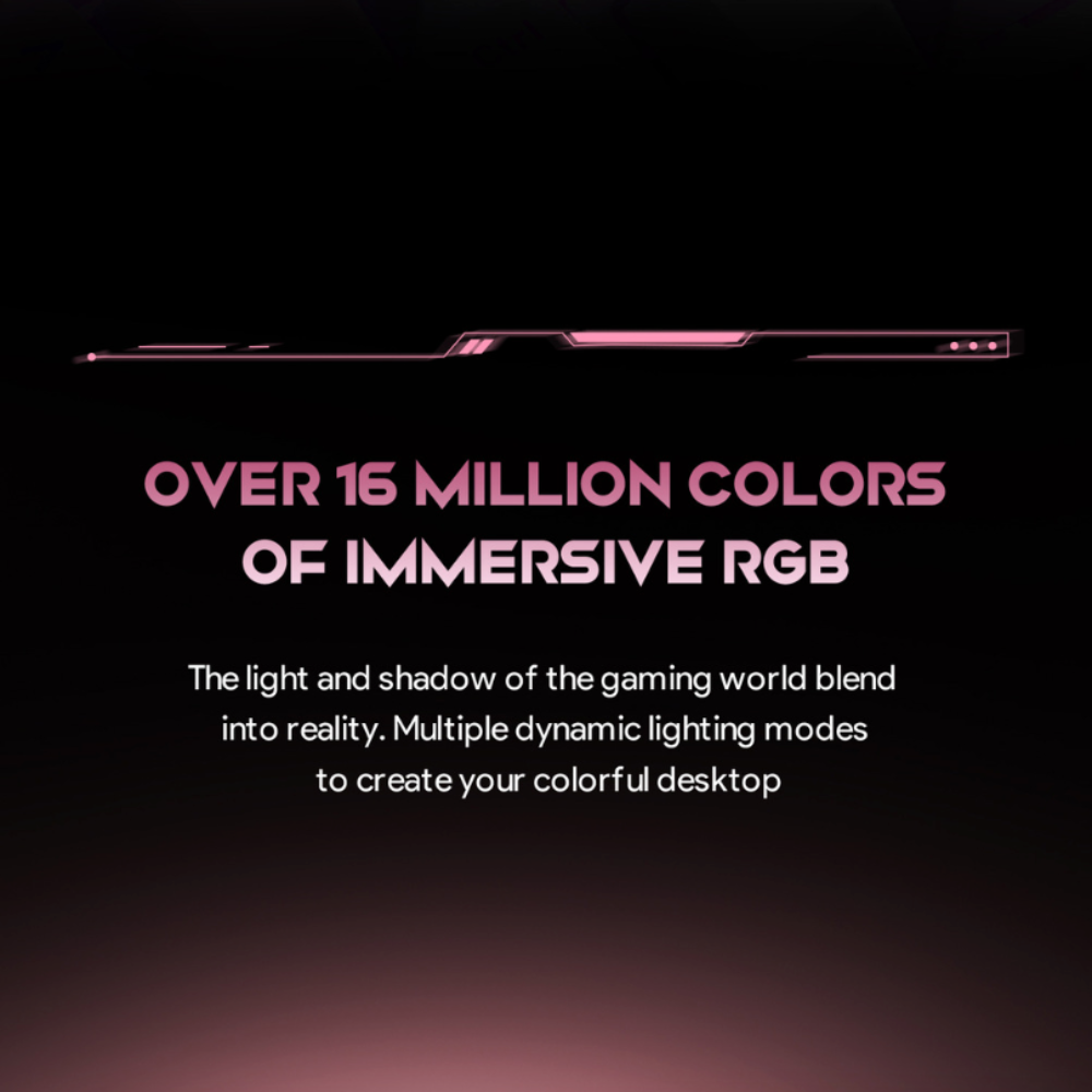 Compact Wired 68-Key Hot-Swap Mechanical Keyboard with RGB & Volume Knob