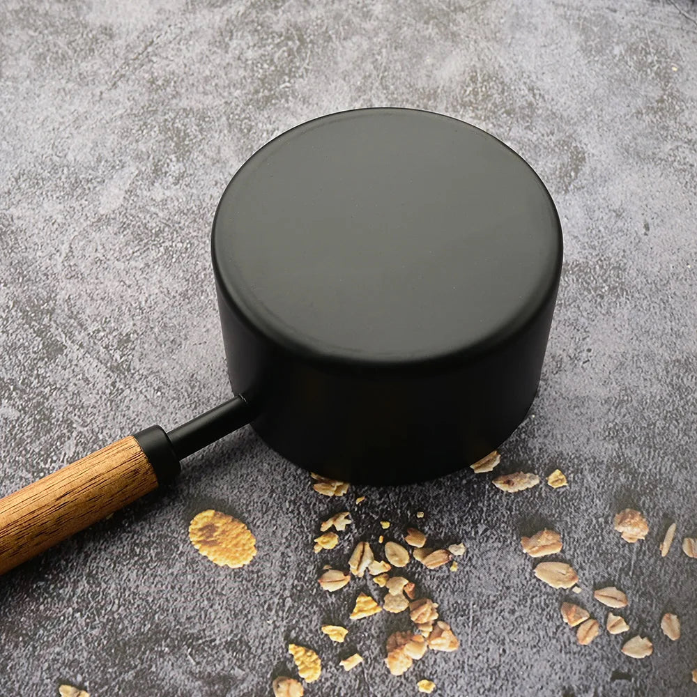 8-Piece Gold & Black Measuring Cups and Spoons Set