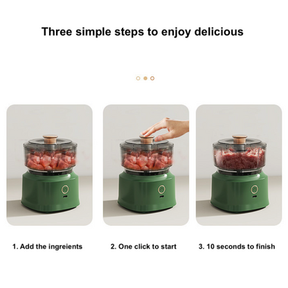 Portable USB Rechargeable Mini Food Chopper