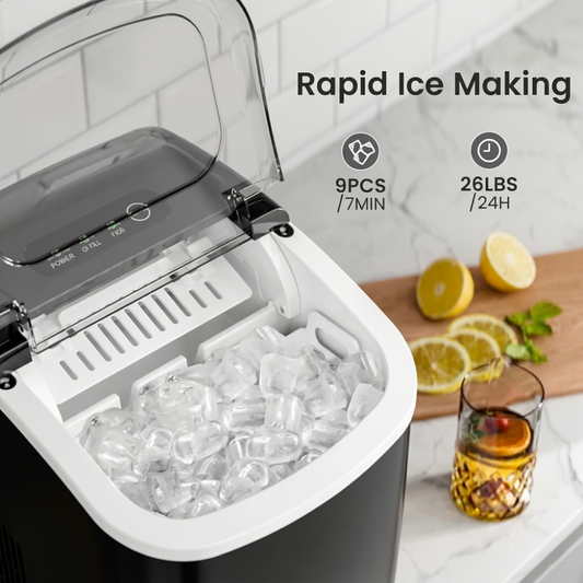 Compact Countertop Ice Maker