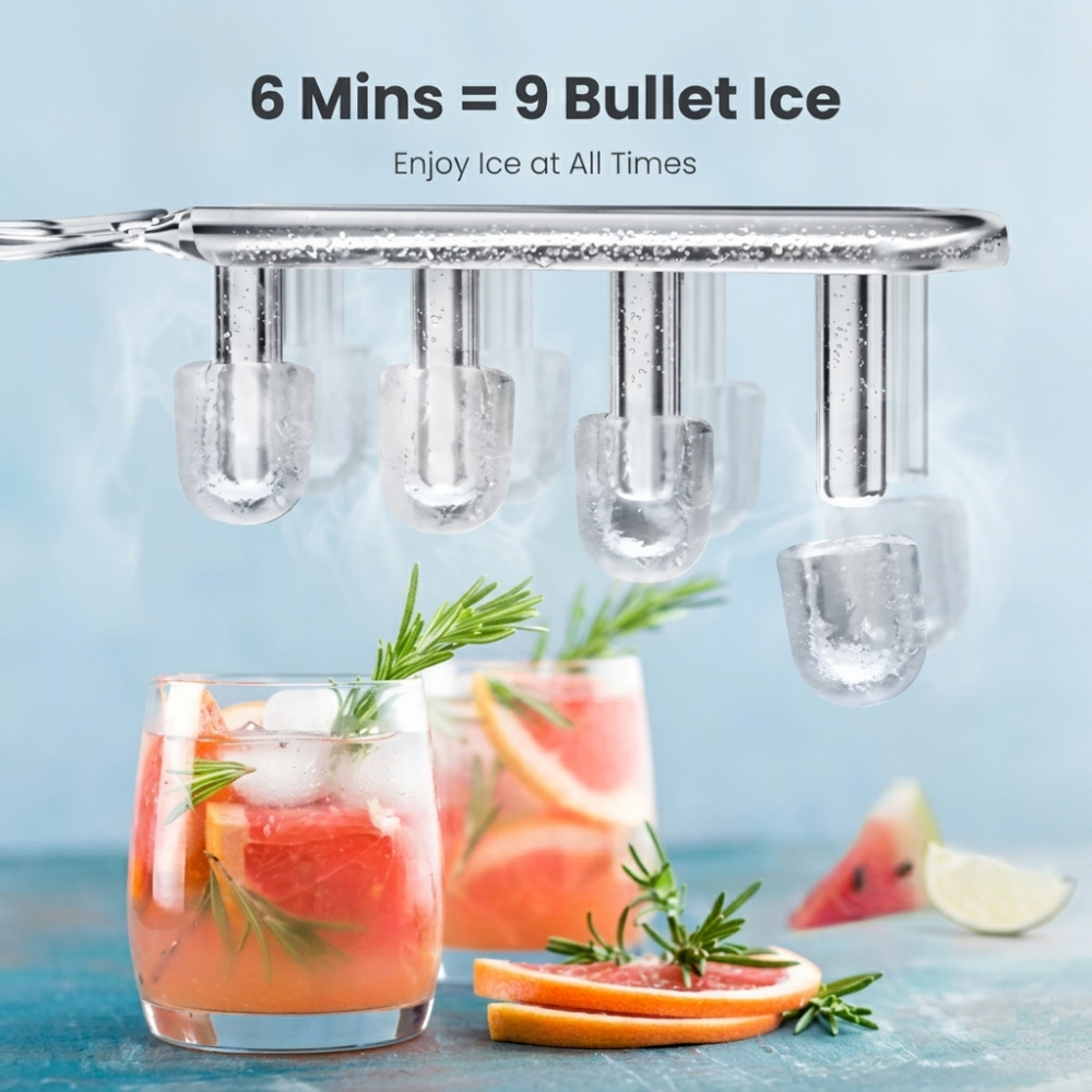 Compact Countertop Ice Maker