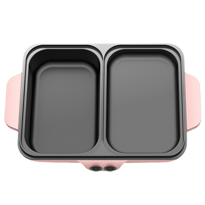 2-in-1 Electric Grill & Hot Pot