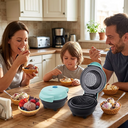 Bowl Bliss Mini Waffle Maker