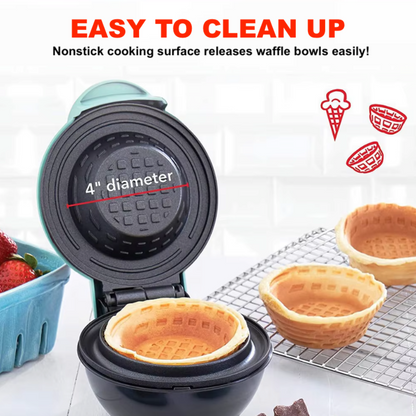 Bowl Bliss Mini Waffle Maker
