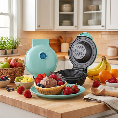 Bowl Bliss Mini Waffle Maker