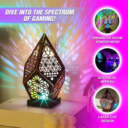 Boho Glow Projection Lamp