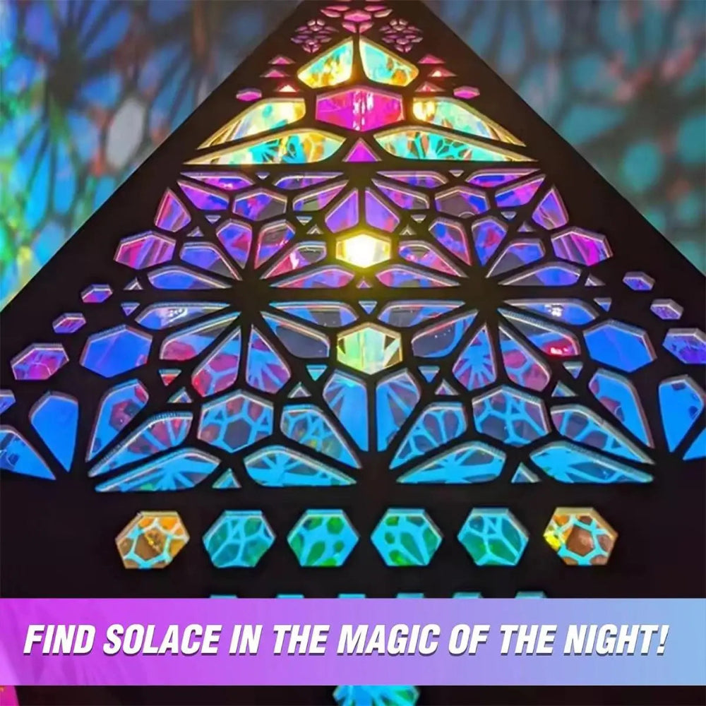 Boho Glow Projection Lamp