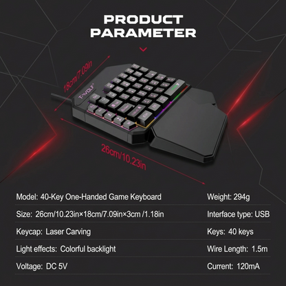 BattleGrip Pro: 5-in-1 One-Handed Gaming Controller Set