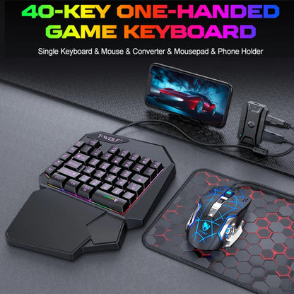 BattleGrip Pro: 5-in-1 One-Handed Gaming Controller Set