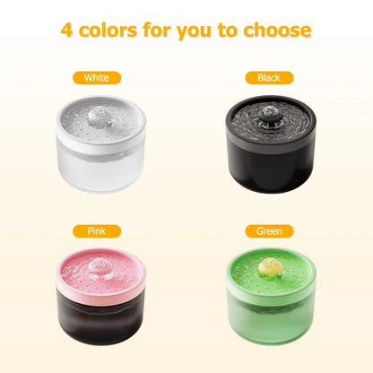 WhisperFlow Pet Fountain – 1.8L Quiet Hydration Station