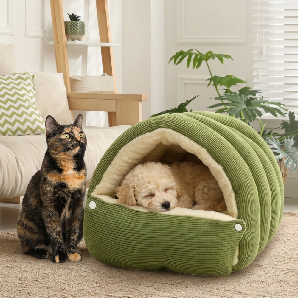 CozyBurrow Pet Cave