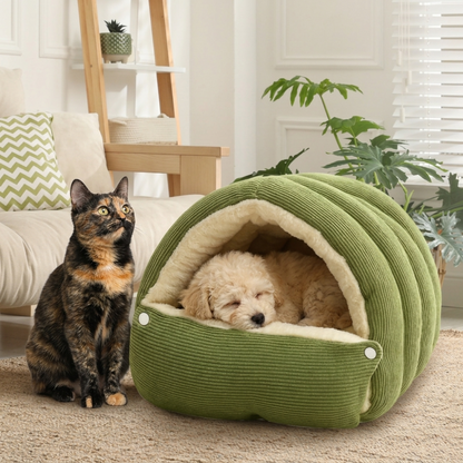 CozyBurrow Pet Cave