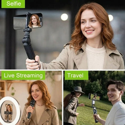 SelfieSync Creator Combo: Magnetic Monitor + Dual Wireless Microphone set